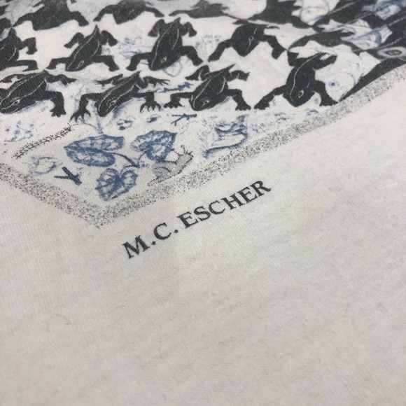 Vintage 91 MC ESCHER t shirt - Picture 2 of 8